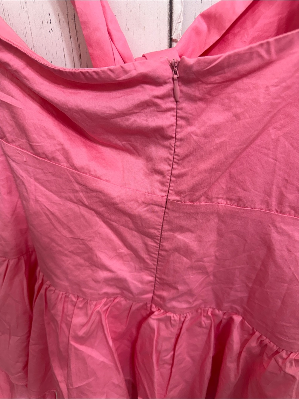 NWT Hello Molly RUFFLED OUT DRESS PINK - Picture 13 of 16